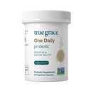 Igaz Grace Egy Napi probiotikum - 30 Vegetáriánus kapszula - 90 milliárd CFU - Gut, Digestive & Immune Health Support Blend Prebiotic Fiber - Gluten & Soy Free