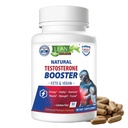 LEAN Nutra tesztoszteron booster for men - Natural Vegan Supplement with Tongkat Ali, DHEA, Maca Root, Tribulus, Horny Goat Weed, Cink, Boron, D- Aspartic Acid - Boost Strength, Energy, Muscle - 90 Caps