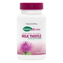 Natings Plus Herbal Actives Milk Thistle, kibővített kiadás - 500 mg, 80% Silymarin, 30 vegetáriánus tabletta - gluténmentes - 30 Servings