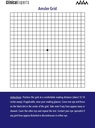 Amsler Eye Grid mágneses háttal - Napi Vision szűrőeszköz Macularis degeneráció & Glaucoma betegek klinikai szakértők (1 csomag)