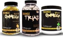 Controled LABS Bundle Tartalmazza 45 szervája Orang Triad, Orange Oximega Greens Spearmint, és 120 Ct Orange Oximega Fish Oil Softtels