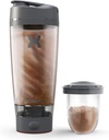 Promixx Pro Shaker palackot, a 124; újratölthető, hatékony a sima fehérje shakes 124; magában foglalja a kiegészítő tároló - BPA Free Aviation 124; 20oz Kupa (Graphite Gray)