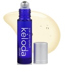 KELODA Deluxe Scar & Keloid Removal Oil & Massager, 0.33 oz. 124; Sebészeti hegek és piercing keloidok kezelésére, Acne, Burns, 124; Kókuszdióval, Shea, Turmeric, Lavender, Helichrysum Olajok és E-vitamin