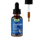 Animal Essentials Comfort Plus kutyáknak és macskáknak - Calming Liquid, Pet Calming Drops, Herbal Formula, California Poppy, Skullcap - 2 Fl Oz