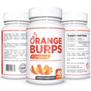 Narancssárga Burps Aviation 124; D- Limonén kiegészítés - Acid Reducer (Antacid for Acid Reflux), Heartburn Relief, GERD Relief, és emésztési segélyezés 124; Orange Peel Extract for Health and Wellness (1000 mg, 3-as csomag)