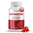 Berberine 14- in1 Kiegészítés Ceylon fahéjas alma almaborral Ecetes Turmic Bitter Melon Holy Basil Milk Thistle Fenugreek Gymnema Banaba - Made in The USA