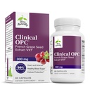 Terry Natural Clinical OPC - Cardiovascularis Health & Focus Support Supplement - Diétás kiegészítés Grape Seed Extract & Sunflower Lecitin - Immune Support Supplement - 300 mg, 60 Softgels