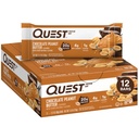 Quest Nutrition Chocolate Mogyoróvaj Bars, 20g Protein, 1g Sugar, 4g Net Carb, Gluten Free, Keto Friendly, 12 gróf