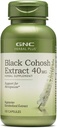 GNC Herbal Plus Black Cohosh kivonat 40mg kiegészítés, vegetáriánus, Menopauza támogatása, 100 szerváció