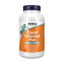 NOW Foods kiegészítők, Coral Calcium Plus, Csontegészség *, Egészséges pH egyensúly *, 250 Veg kapszula