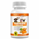 Kurkuma kutyáknak - 180 Count Tablet Treases with Curcumin & Piperine - Joint Health, Mobility, Allergia & Itch Relief, Skin & Coat, Hot Spots - Duck Flavor with Salmon Oil