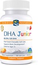 Nordic Naturals Pro DHA Junior, Strawberry - 180 Mini Chewable Soft Gels - 250 mg Total Omega -3 s EPA & DHA - Brain Development & Visual Function - Non-GMO - 45 Servings