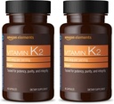 Elemek K2-vitamin 100 µg, Vegan, 65 kapszula, 2 hónapos ellátás (csomagolás május Vary) (2-es csomag)