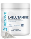 Revive Gut L- glutamin por MD - Izomhelyreállító és immunrendszer booster felnőttek számára - Promotes Digestive Health & Csökkenti izomfájdalom - Immunitás és emésztés Vegan Tiszta L Glutamin kiegészítés