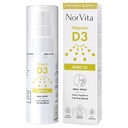 D3-vitamin Spray 4000 NE (215 adag) - Magas abszorpció, Vegan, Supports Bone & Immune Health, Kalcium Abszorpció - Napi orális D-vitamin Spray