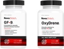 GF- 9 és OxyDrene Férfi Teljesítmény Stack 30- Day Supply - Fokozza a kritikus peptid, hogy támogatja az energia és a meghajtó, Plus Növelje VO2 Max és NAD + a fokozott fizikai teljesítmény, energia, & Endurance