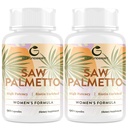 Saw Palmetto for Women Hair Loss - DHT Blocker mit 5-in-1 Blend for Hair Growth, Skin & Nails, Urinary Wellness - Extra Strength Saw Palmetto Supplement - 180 Kapseln