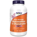 NOW Foods kiegészítők, Glucosamine & Chondroitin Extra Erő, Szulfatális formák, 240 tabletta