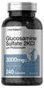 Horbäach Glucosamine Sulfate 2KCI-val Kálium-ammónium-foszfát 124; 3000mg