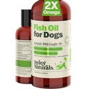 Deley Naturals Hund Fischöl Icelandic 2X Omega - Hund Juckreiz Haut Relief mit Omega 3 6 9 für Allergien, Mantel &amp; Herz - Omega 3 Fischöl für Hunde Haut Irritation - 4oz Omega Öl für Hunde Made in USA