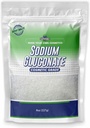 Nátrium-glukonát por - 227 Gm (8 Oz), tiszta nátrium-glukonát bőrre, nátrium-glukonát kozmetikai osztály, nátrium-glukonát szappankészítéshez, nátrium-glukonát kozmetikai célra, nátrium-glukonát ömlesztett