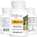 Bio- Tech Pharmaceutical D- Mannose, Supports Bladder and Húgyúti Tract Health (100 gróf)
