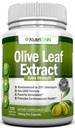 Olive Leaf kivonat - 750 Mg - 120 kapszula - Extra Strength - 20% Oleuropein - Non-GMO Formula - Premium Quality From Pure Olive Leaves - Powerful Antioxidant - Great for Heart, Skin and Brain