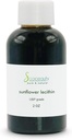 SUNFLOWER LECITHIN IPARI olaj, 124; Hidegen sajtolt, finomítatlan, nem fehérített 124; USP-osztály 100% Tiszta természetes napraforgóolaj, 1244; Skin Moisturizer, Soap Making, Lotion 124; 2 fl oz