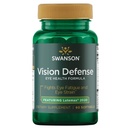 Swanson Vision Defense Antioxidáns Vision Health Supplement Lutein Zeaxantin Astaxantin Brokcoli kivonat Bilberry kivonat 60 Softgels