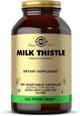 Solgar Milk Thistle - 250 Növényi kapszula - Full Potency (FP) - Non-GMO, Vegan, Gluten Free, Dairy Free, Kosher - 250 adag