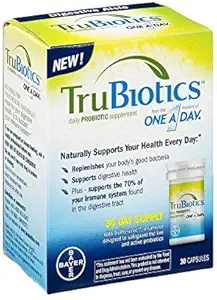 TruBiotics Napi probiotikum, 30 kapszula - Gluten Free, Szójamentes táplálkozás + Immunrendszeri egészséget támogató kiegészítés férfiaknak és nőknek (6-os csomag)