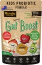 Kids Probiotic Powder Gut Boost - Napi emésztési és immun támogatás Fiber gyerekeknek Toddlers, Vanilla ízesített fiber kiegészítés, Easy Mix a székrekedés & Gut Health 3.52oz (100g)