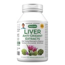 ANDREW LESSMAN máj anti-oxidáns kivonatok 30 kapszula - támogatja a kemény munka szövetek a máj, Promotes Optimum máj egészség és funkció. Tejbogár, kurkuma és articsóka kivonatok
