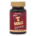 NaturesPlus Ultra T Férfi, kibővített Release - 60 Kétrétegű tabletta - Támogatja Izom Gain - Vegetáriánus, Gluten Free - 30 Servings