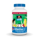 Source Naturals Attitive Child - Egészséges kognitív tápanyagok aktív gyermekek - Javított Fókusz és figyelem DMAE, Magnézium, Cink & Grape Seed kivonat - 60 rágható Wafers.