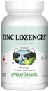 Maxi-Health Cink Lozenges - Cink Citrate 10mg - C-vitaminnal - Cherry Flavor - 60 Chewables - Kosher