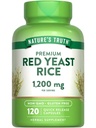 Nature 's Truth Red Yeast Rice Capsule 1200 mg