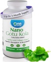 One Planet Nutrition Nano Gotu Kola 250 mg Veggie kapszula (120 adag), Gotu Kola kivonat, Nano fokozott abszorpció, Enhances Brain Function & Collagen Synthesis, Non-GMO, Vegan, Gluten- Free