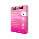 Vivioptal Women, 30 kapszula, CoQ10 & Omega3, Multivitamin & Multiásványi, Gluten Free, Német Formula
