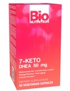 Bio Nutrition 7- Keto 50 Vegetarian Captained 124; DHEA 50mg