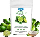 One Planet Nutrition Nano Vitamin C Powder 8 oz (227 Servierungen), Ascorbinsäure aus Lime Extract, Nano für verbesserte Absorption, unterstützt Collagen Production & Immune Health, Non-GMO, Vegan
