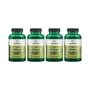 Swanson aktivált karszén - Natural Supplement Supporting Healthy Absorption - Segít w / puffadás & Fenntartása Bowel Regularity - (120 kapszula, 520 mg / szerving) 4 Pack