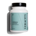 Veracity Cortisol Calming - Clinically Proven Stress & Sleep Support Supplement - Csökkenti a feszültséget és javítja a mentális tisztaságot természetes keveréke Adaptogének - 60 kapszula