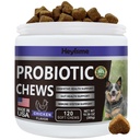 Probiotikumok kutyáknak, az élesztőegyensúly javítása, viszkető bőr Itchy Fülek, Gut Health, Allergia, Immunitás, kutya probiotikumok és emésztőenzimek prebiotikumokkal - Csökkentse a hasmenést (csirke, 120 sajt)