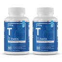 Essential Elements T-Hero - Napi tesztoszteron támogatás a férfiak - Promotes Vitality & Drive - Ashwagandha, Shilajit, Boron, DIM- 60 Count - 30 Servings (2-Pack)