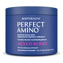 BodyHealth PerfectAmino Powder - BCAA und EAA Pulver für Vor- und Nacharbeit - Aminosäure Energy Drink für Männer und Frauen, um Lean Muskel und Erholung zu unterstützen - Mischbeere - 30 Servierungen