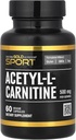 California Gold Nutrition Acetil- L- karnitin, 500 mg, 60 Veggie kapszula