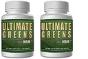 Napi egészség, Ultimate Greens MSM 360 kapszula, 1925 mg Vegan Barátságos egész élelmiszer szuperélelmiszer kiegészítés Nem GMO Gluten Free Alkalizáló tápanyagok 2 Months Supply