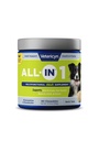 Vetericin All- in 1 Multifunkciós Kutya kiegészítés 124; Emésztési Enzimek + Glucosamin és Chondroitin Csont- és Közös Támogatás + Vitaminok, Antioxidánsok, Prebiotikumok, Probiotikumok és Omegas. 90