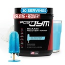 JYM Supplement Science Post JYM Active Matrix Blue Artic Freeze Amino Recovery Powder Pure Creatine HCL, BCAA 's, Glutamin, Karnitin, Betain, Taurin az erő, javítás, teljesítmény 30 Servings